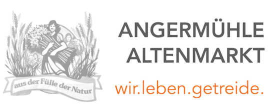 Angermühle Altenmarkt an der Alz -Logo -Mühlenladen